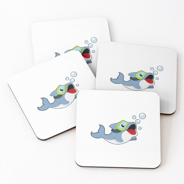 Artikelvorschau, Delfin beim Tauchen mit Wasserblasen entworfen und verkauft von Snabdesign84.