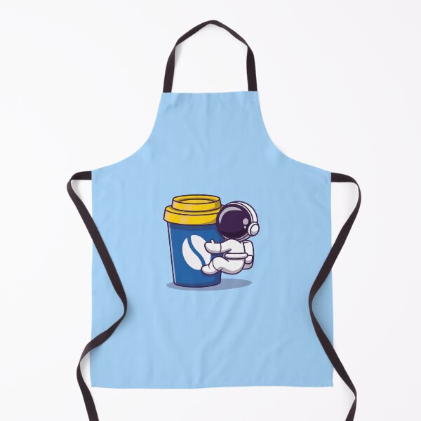 Item preview, Astronaut with coffee cup designed and sold by ReydaDesign.