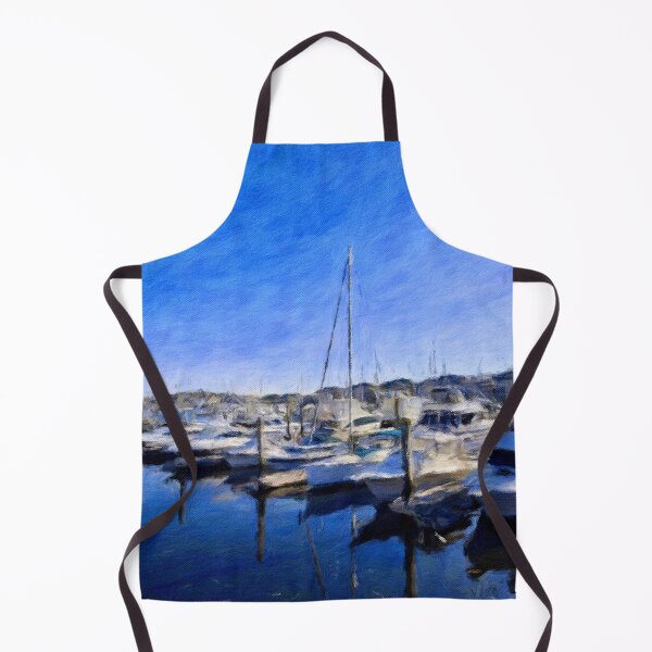Item preview, Boats on the Blue Water Bay designed and sold by Pamela Storch.