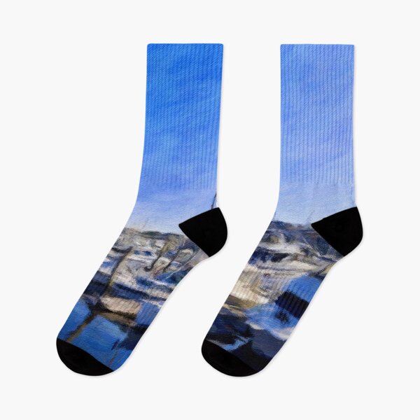 Item preview, Boats on the Blue Water Bay designed and sold by Pamela Storch.