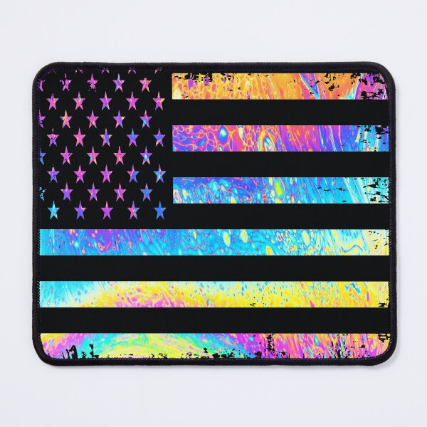 Item preview, Color Rush Grunge American Flag designed and sold by artistwill.