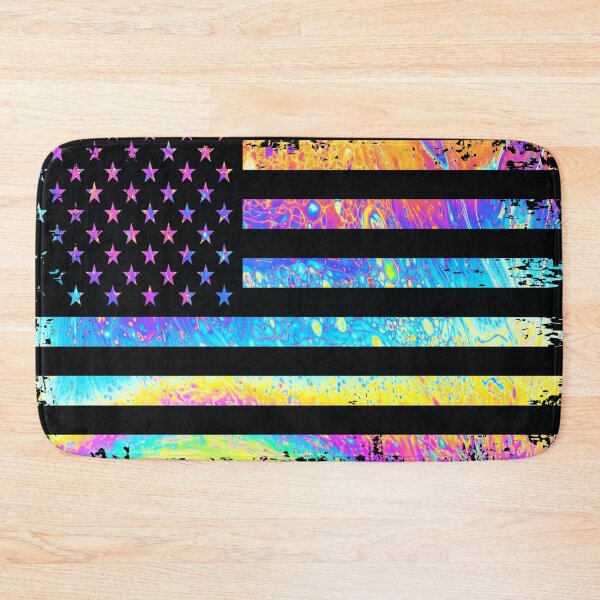 Item preview, Color Rush Grunge American Flag designed and sold by artistwill.