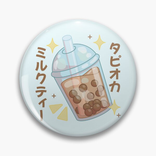 Item preview, Tapioca Milk Tea - Japanese Text designed and sold by LuYukari.