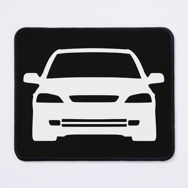 Item preview, Opel Vauxhall Holden Astra G 1998-2004 white silhouette designed and sold by EdimDesign.