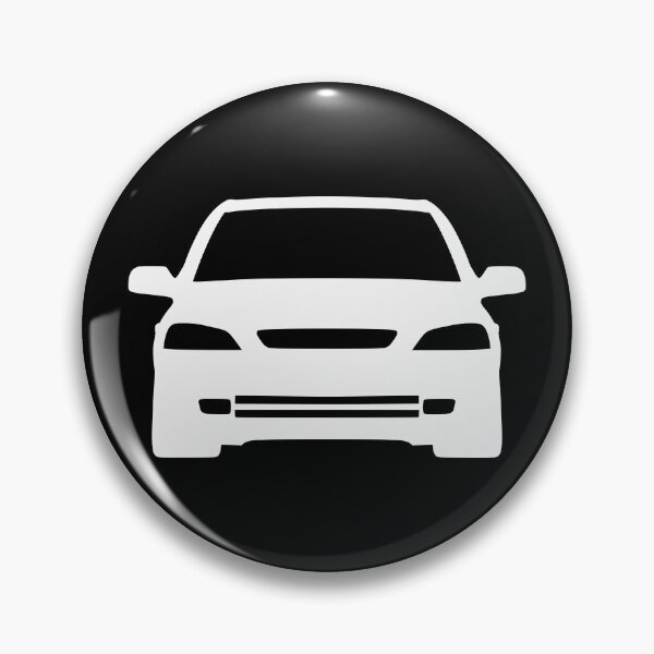Item preview, Opel Vauxhall Holden Astra G 1998-2004 white silhouette designed and sold by EdimDesign.