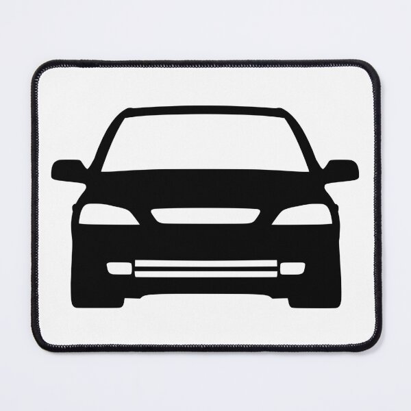 Item preview, Opel Vauxhall Holden Astra G 1998-2004 black silhouette designed and sold by EdimDesign.