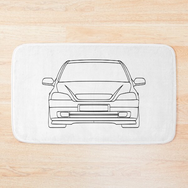 Item preview, Opel Vauxhall Holden Astra G 1998-2004 black lines designed and sold by EdimDesign.
