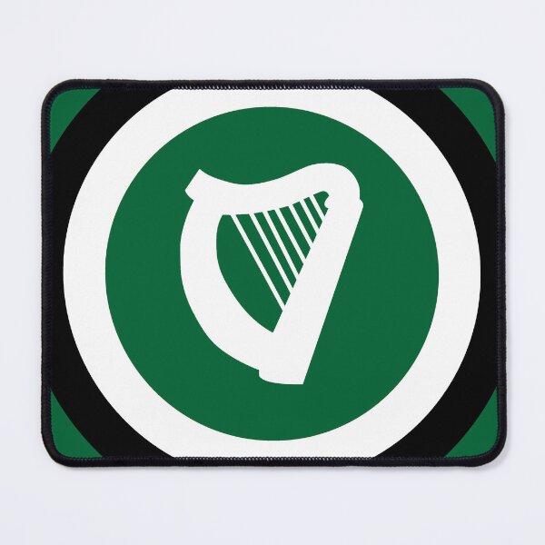 Item preview, Alt Hibs green white Harp Retro Mod Roundel designed and sold by ModSupporters.