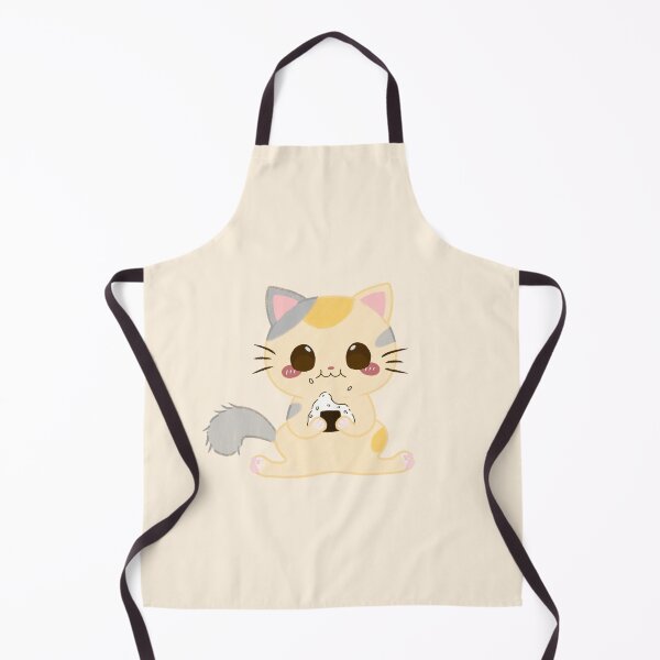 Item preview, Munching Cat with Onigiri designed and sold by takenoko-3.