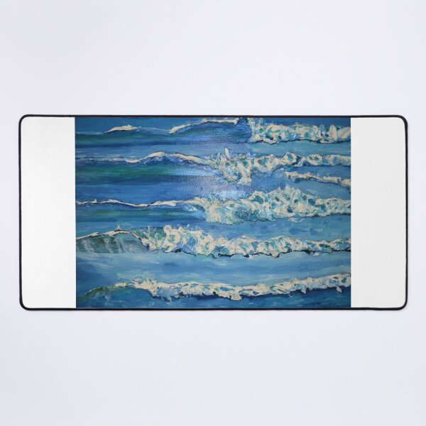 Item preview, Waves Surf Pattern designed and sold by SaltySurfgirl.