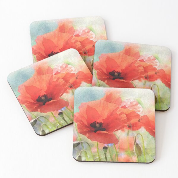 Item preview, Summer Poppies designed and sold by Susan Maxwell Schmidt.