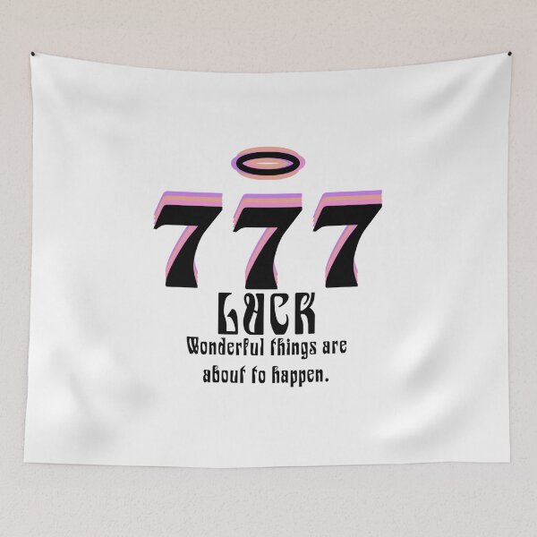 Item preview, Angel Number 777 designed and sold by Julia Santos.