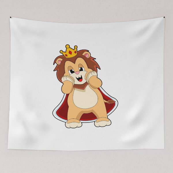 Item preview, Lion as King with Crown designed and sold by Snabdesign84.