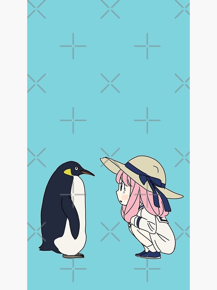 "Spy x Family - Anya with penguin" Canvas Print by Harukuradesu0