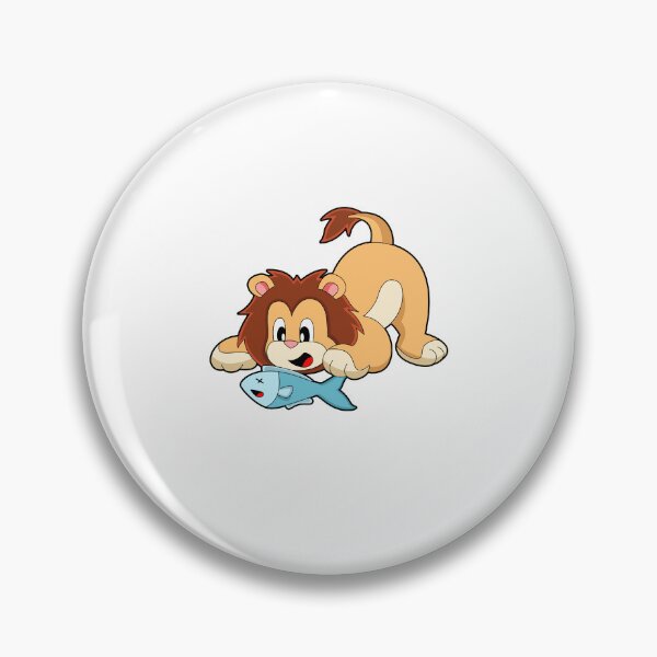 Item preview, Lion with Fish designed and sold by Snabdesign84.