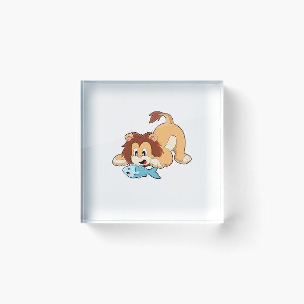 Item preview, Lion with Fish designed and sold by Snabdesign84.
