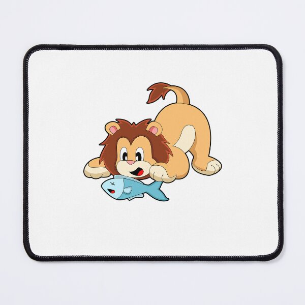 Item preview, Lion with Fish designed and sold by Snabdesign84.