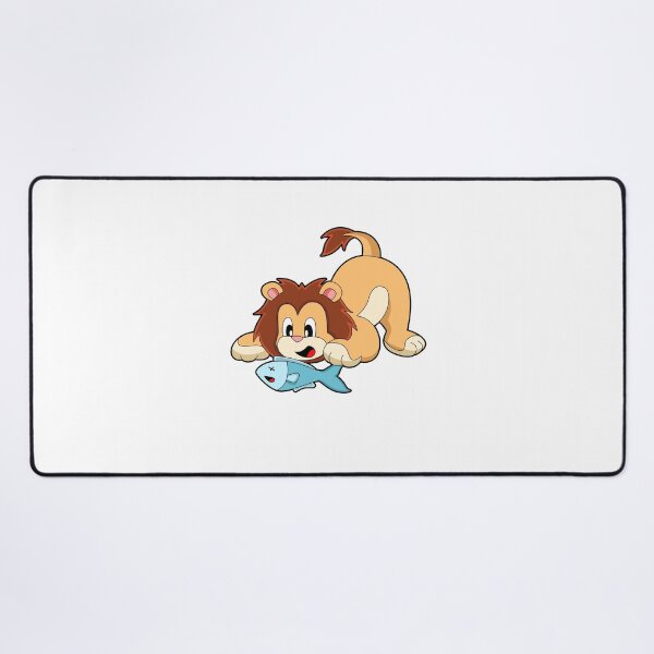 Item preview, Lion with Fish designed and sold by Snabdesign84.