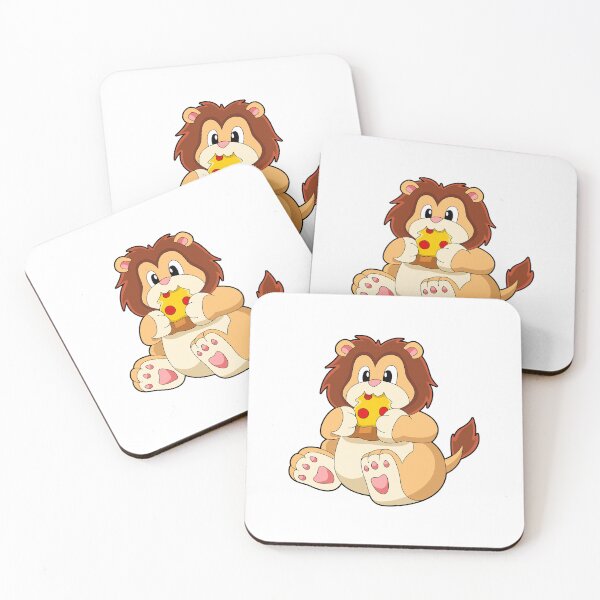 Item preview, Lion with Piece of Salami Pizza designed and sold by Snabdesign84.