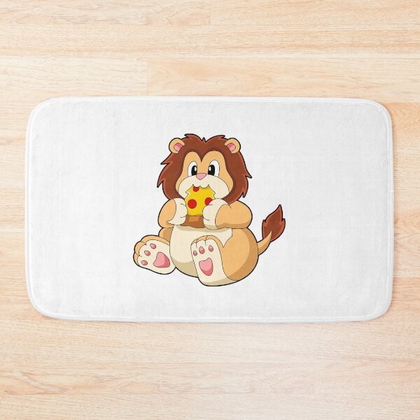 Item preview, Lion with Piece of Salami Pizza designed and sold by Snabdesign84.