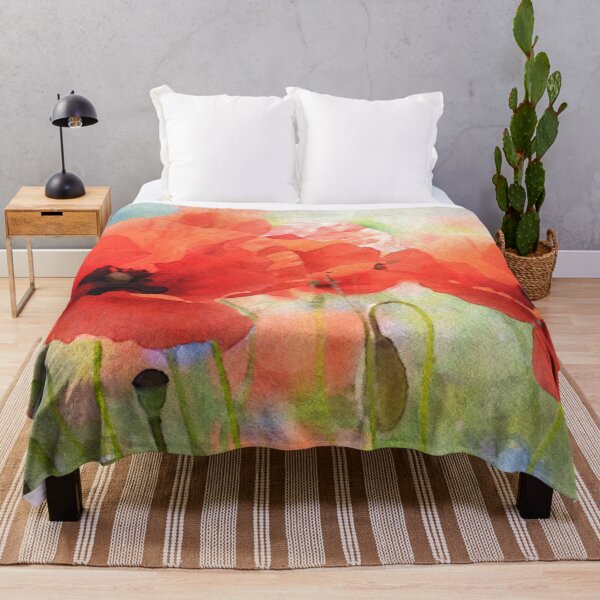 Item preview, Summer Poppies designed and sold by Susan Maxwell Schmidt.