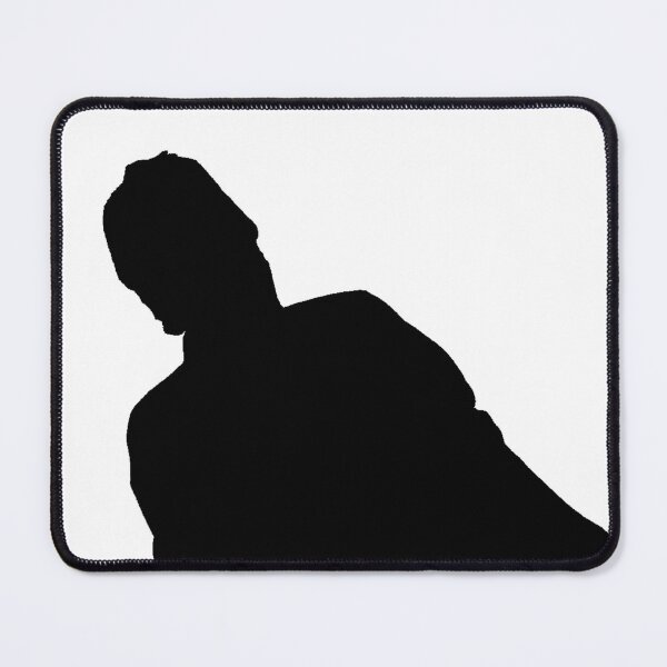 Item preview, Silhouette Of A Crooked Man Leaning Left From the Darkest Black Shadows designed and sold by TeachUrb.