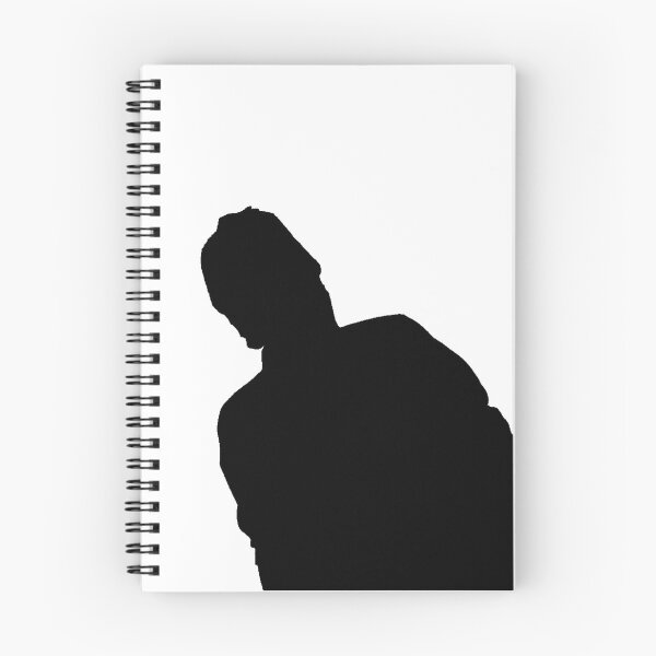 Item preview, Silhouette Of A Crooked Man Leaning Left From the Darkest Black Shadows designed and sold by TeachUrb.