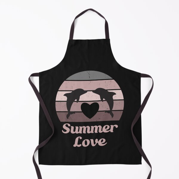 Item preview, Dolphin Vintage Sunset Summer Love designed and sold by HappyLifeCreate.