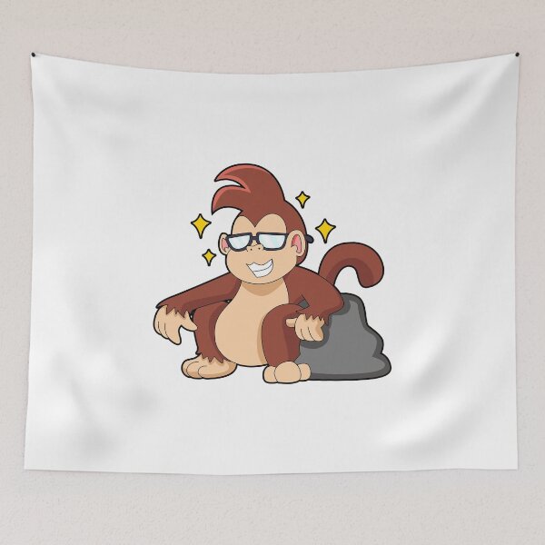 Item preview, Monkey with Sunglasses designed and sold by Snabdesign84.