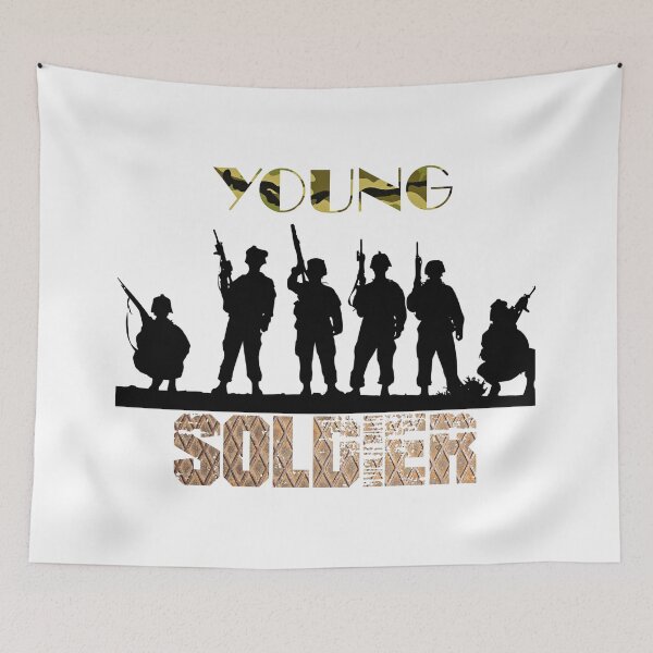Item preview, Soldado Jovem designed and sold by Luizprint.