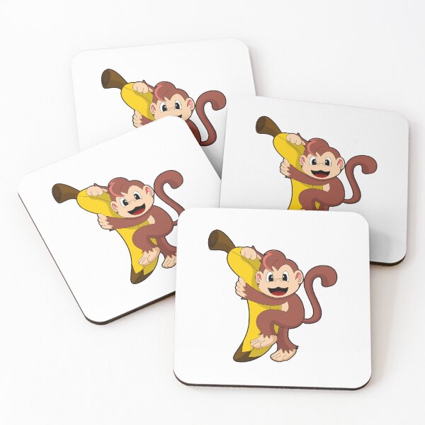 Item preview, Monkey with Banana designed and sold by Snabdesign84.