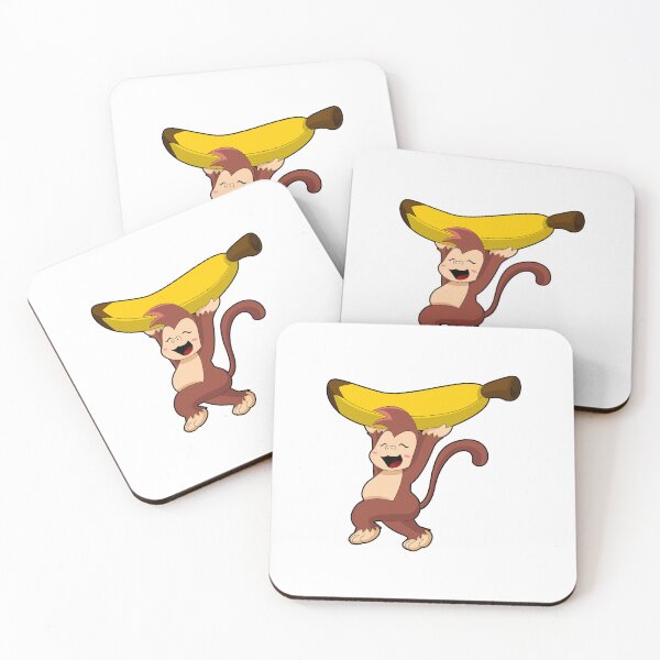 Item preview, Monkey with Banana designed and sold by Snabdesign84.