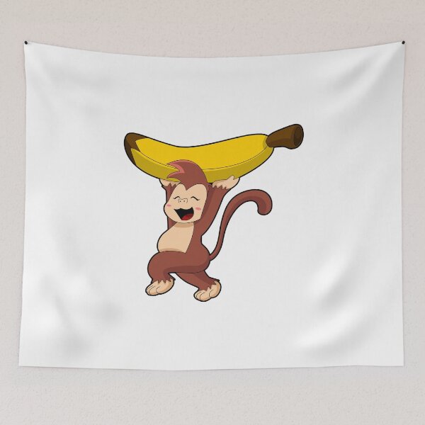 Item preview, Monkey with Banana designed and sold by Snabdesign84.