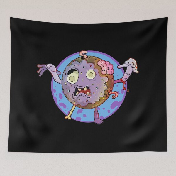 Item preview, Cream Filled Zombie Donut designed and sold by BlackSheepEllis.