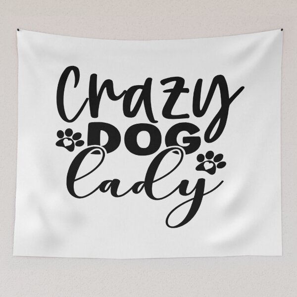 Item preview, Crazy Dog lady designed and sold by davidmurtagh.