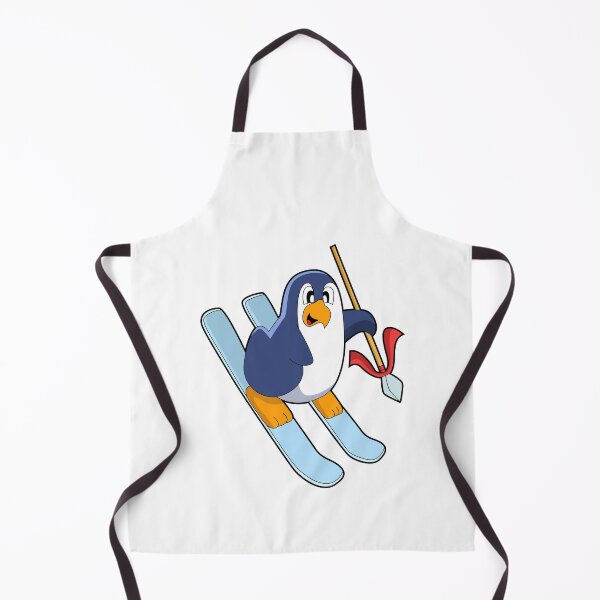 Item preview, Penguin as Skier with Ski designed and sold by Snabdesign84.