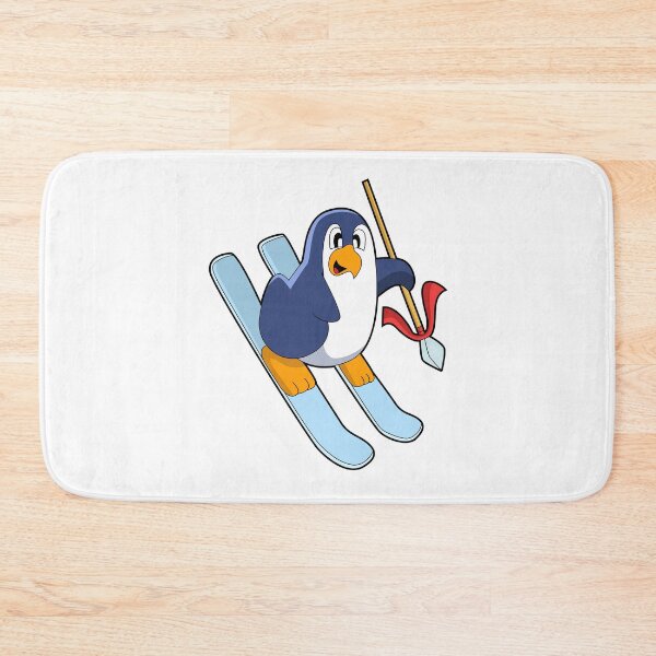Item preview, Penguin as Skier with Ski designed and sold by Snabdesign84.