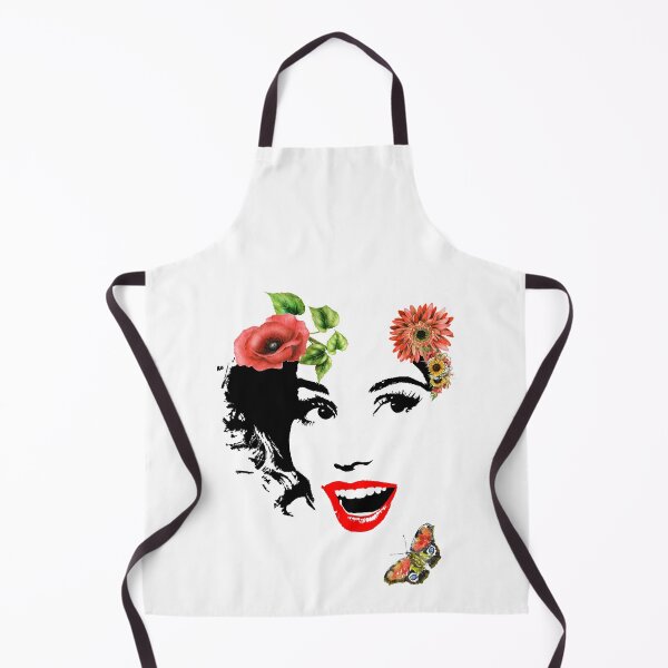 Item preview, Floral face designed and sold by Rosaliartbook.