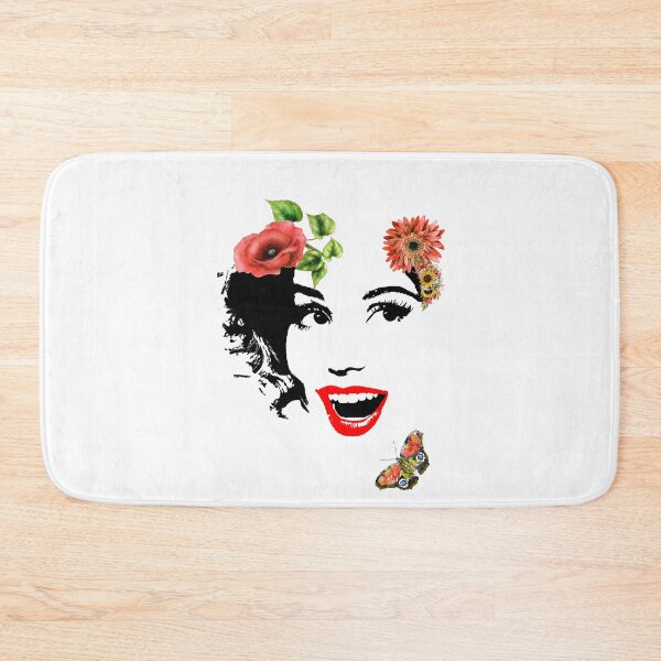 Item preview, Floral face designed and sold by Rosaliartbook.