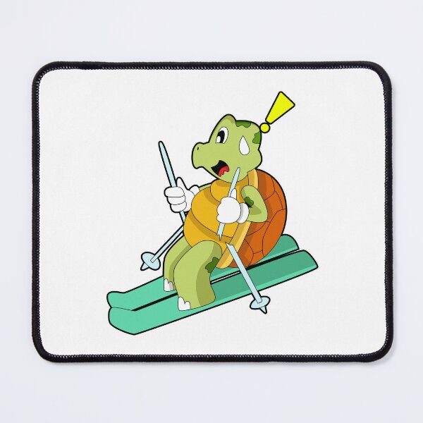 Item preview, Turtle as Skier with Ski designed and sold by Snabdesign84.