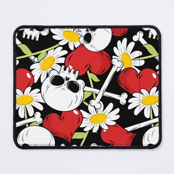 Item preview, Skulls flowers & hearts designed and sold by outlaw70.