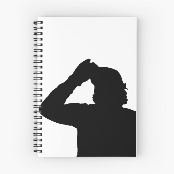 Item preview, Silhouette Of A Man Tipping His Hat From The Shadows Solid Black Figure designed and sold by TeachUrb.