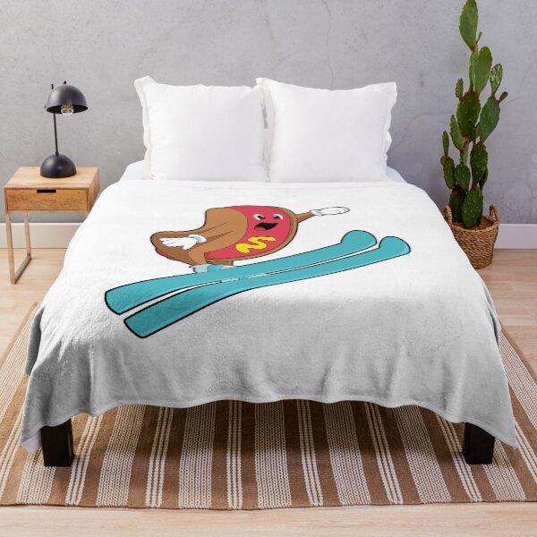 Item preview, Hotdog as Ski jumper with Ski designed and sold by Snabdesign84.