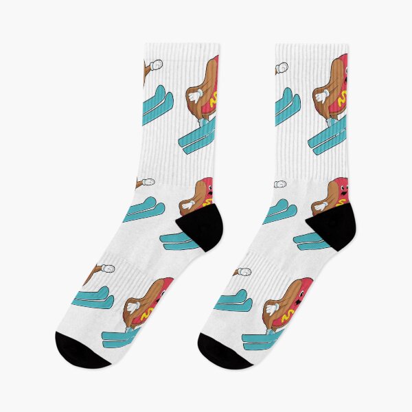 Item preview, Hotdog as Ski jumper with Ski designed and sold by Snabdesign84.