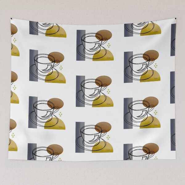 Item preview, Love my coffee line art designed and sold by MoTekent.