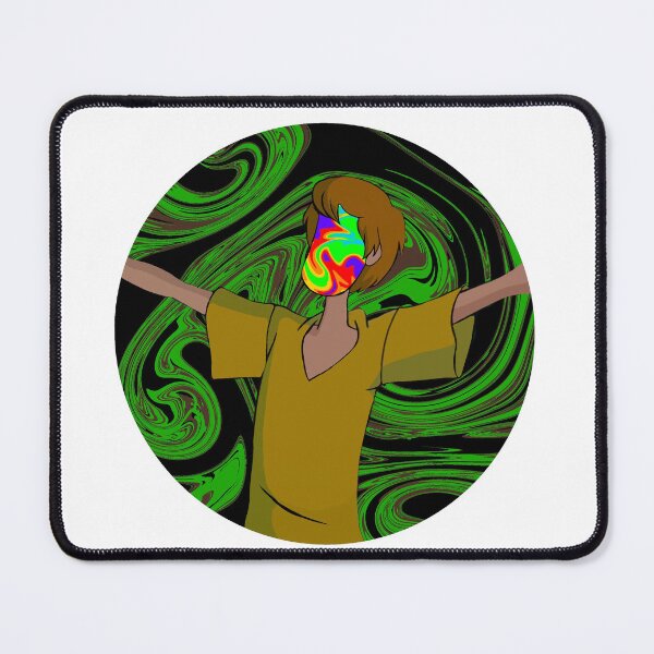 Item preview, Psychedelic Mask - Shaggy Rogers designed and sold by andrew-.