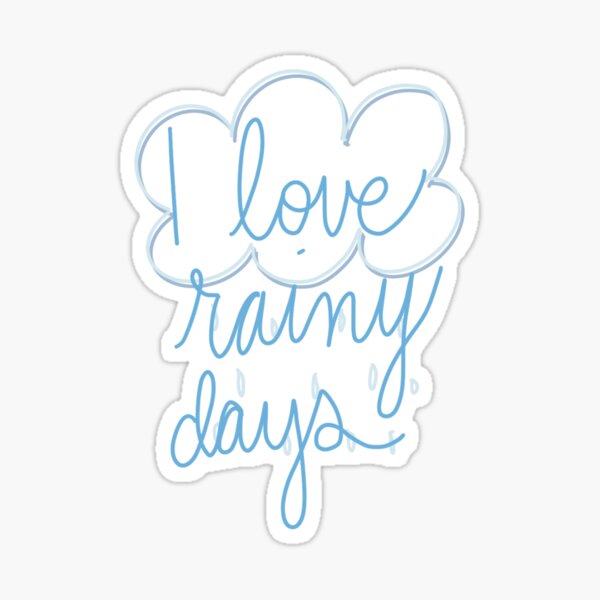 V - Rainy days Sticker by mymikrokosmos