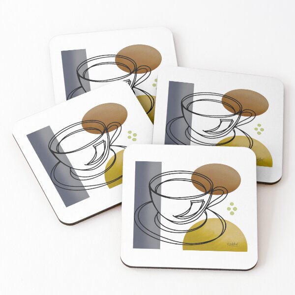 Item preview, Love my coffee line art designed and sold by MoTekent.