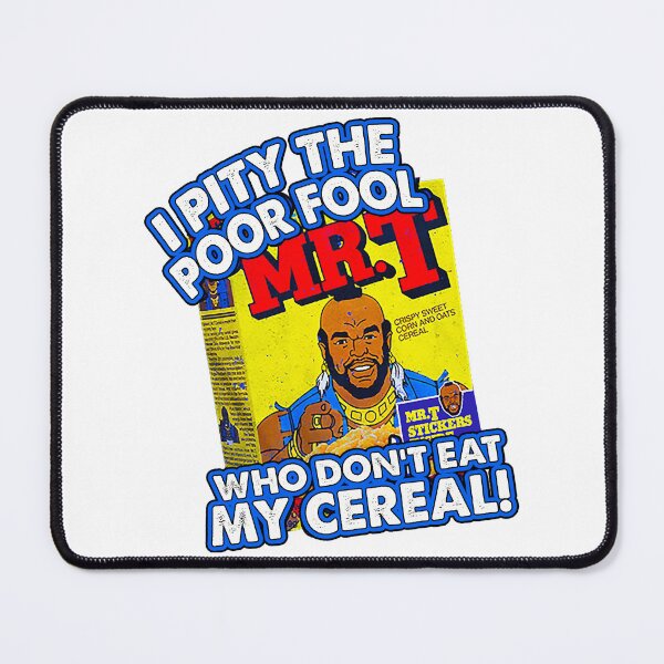 Item preview, Mr. T Cereal Pity the Fool  Active designed and sold by OleanderEH55.