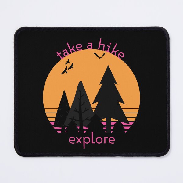 Item preview, Take a Hike - Sunset and Pine Trees designed and sold by humnoo.